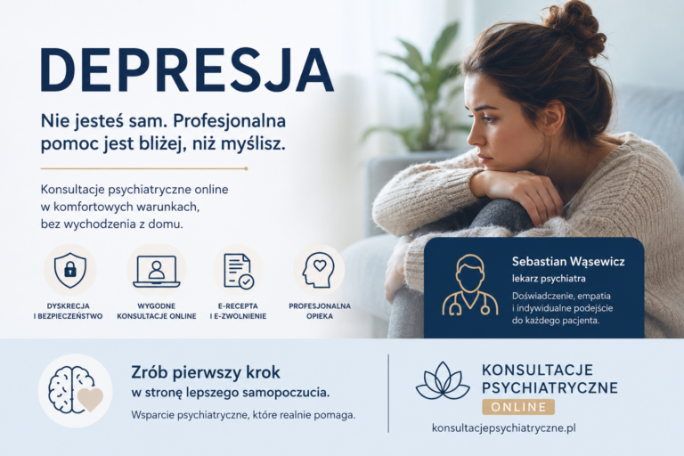 Depresja – objawy, leczenie i kiedy warto zgłosić się po pomoc psychiatryczną?