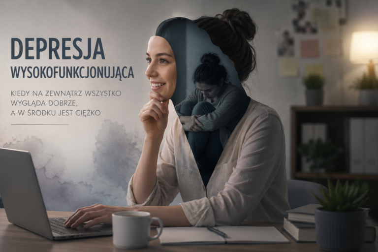 Depresja wysokofunkcjonująca – kiedy „wszystko działa”, ale człowiek cierpi [Poradnik 2026]