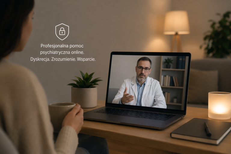 Gdzie znajdę wizytę psychiatryczną online dostępną dziś?