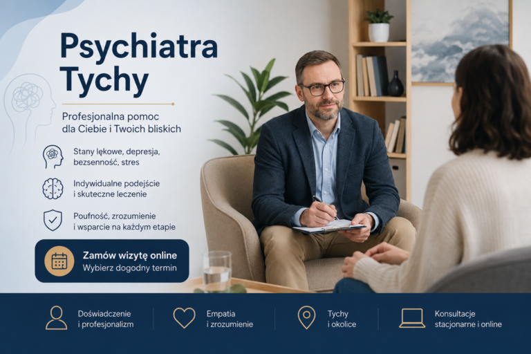 Psychiatra Tychy – kiedy warto skorzystać z pomocy psychiatry?