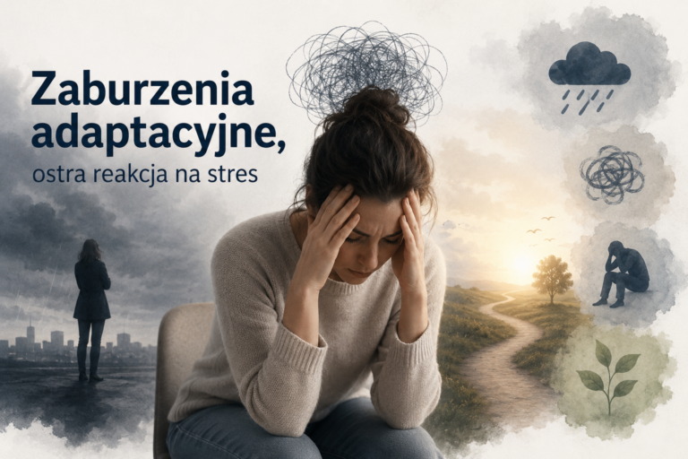 Zaburzenia adaptacyjne i ostra reakcja na stres – kiedy warto skorzystać z pomocy psychiatry [online w 2026 ]?